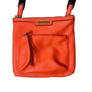 Juicy Couture Orange Crossbody Faux‎ Leather Bag